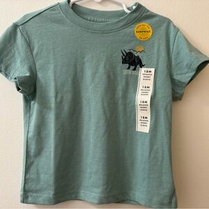 Cat & Jack Short Sleeve Triceratops Tee